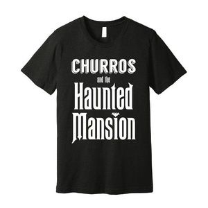 Churros And The Haunted Mansion - GLOW Tee